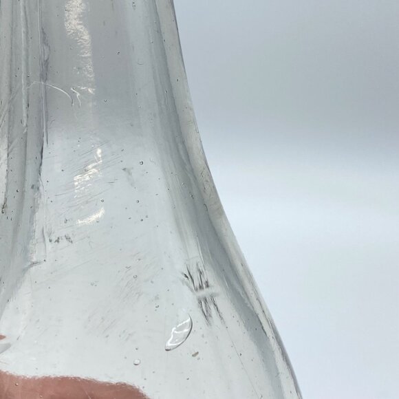 Vintage Embossed Clear Glass Bottle Armory Bottling Works Soda Water Star 6.5 Oz - Picture 12 of 16